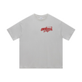 200GSM Linen Tencel Lyocell Sorona Blend Relaxed Fit T-Shirt Light Gray