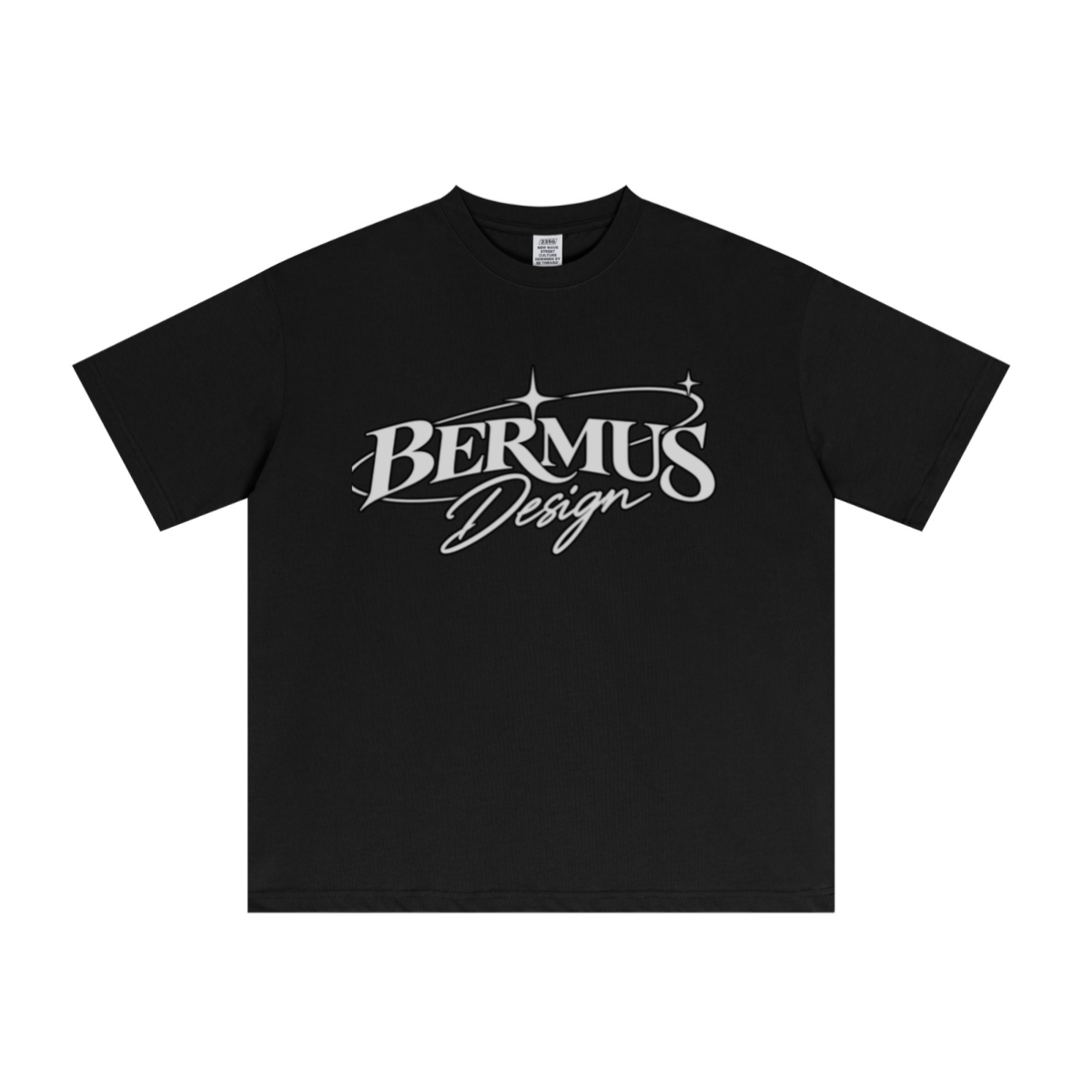 235GSM Men's Low-Shrink Cool-Touch Cotton T-Shirt Black
