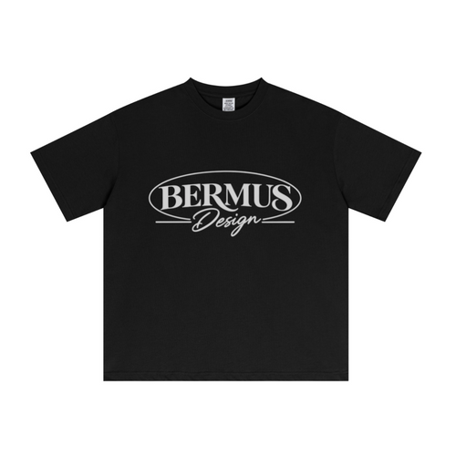 235GSM Men's Low-Shrink Cool-Touch Cotton T-Shirt Black