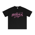 235GSM Men's Low-Shrink Cool-Touch Cotton T-Shirt Black