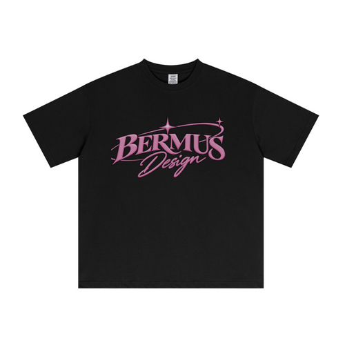 235GSM Men's Low-Shrink Cool-Touch Cotton T-Shirt Black